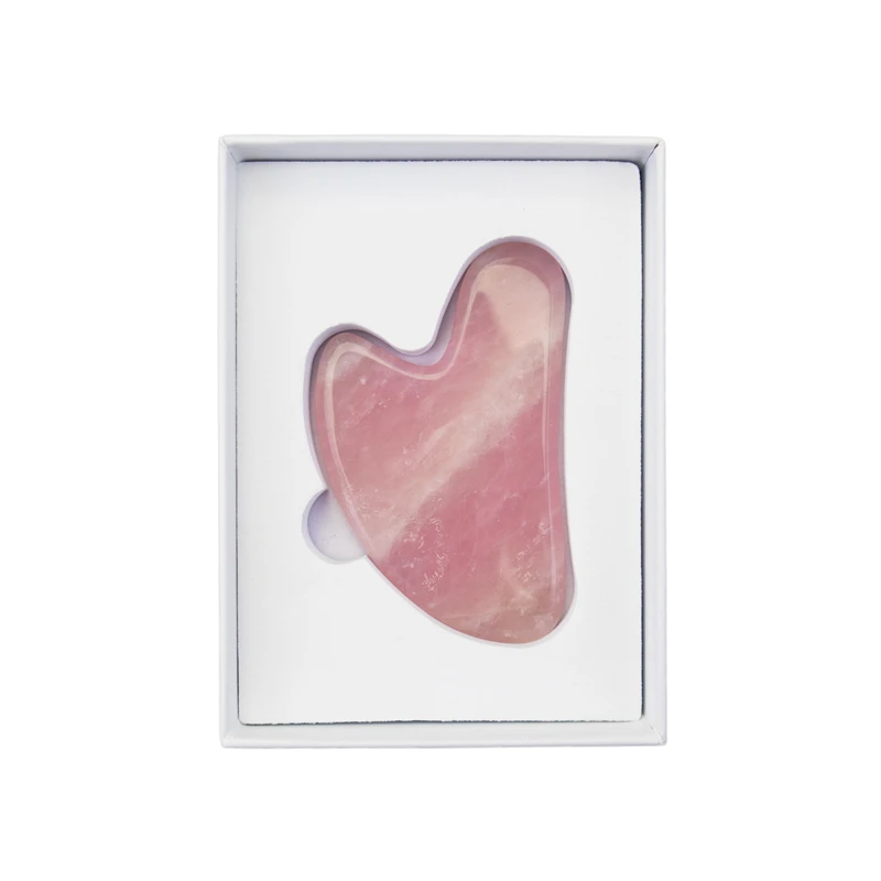 Wholesale White Rose Quartz Gua Sha Set
