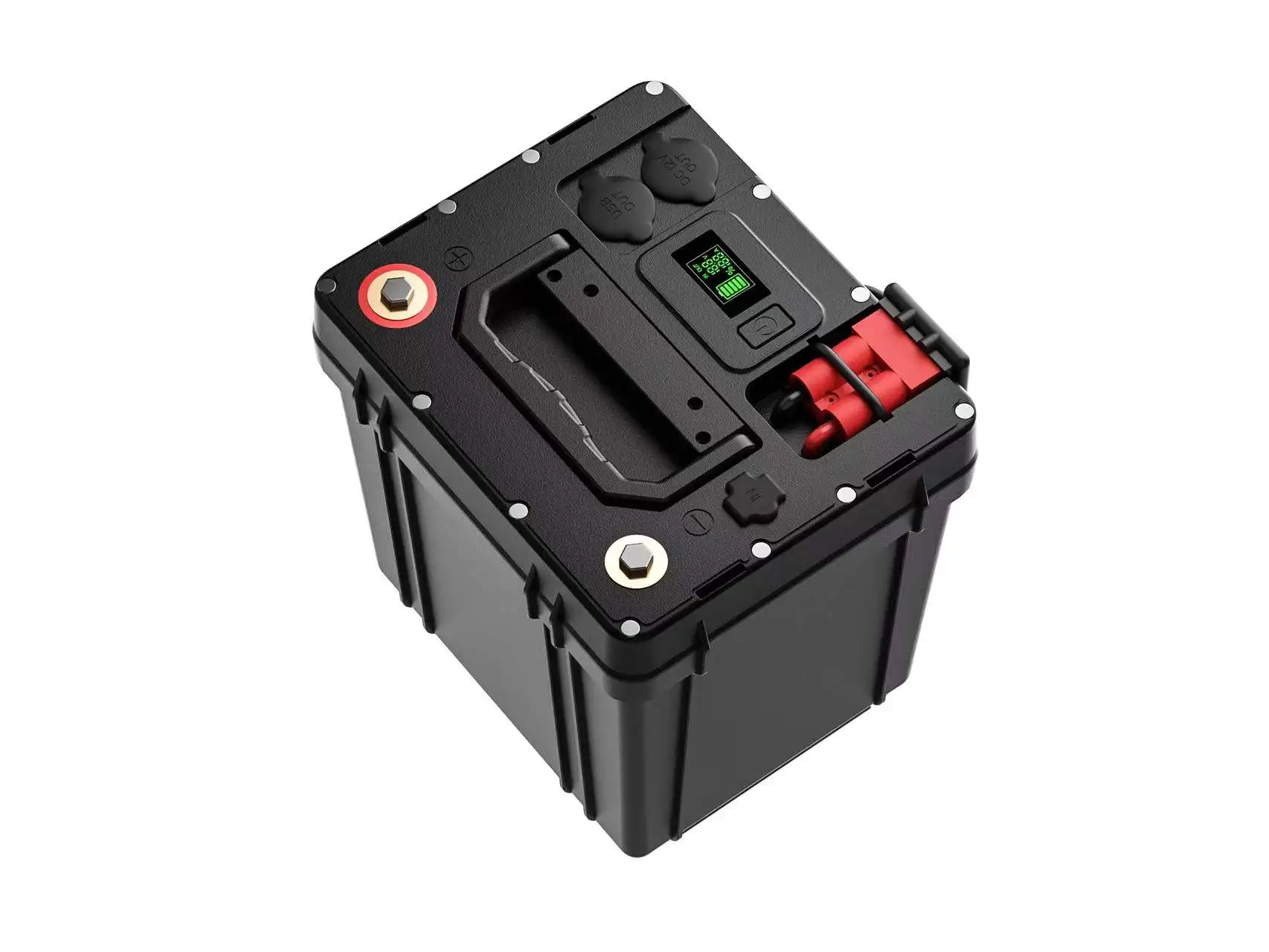 12.8V 60Ah USB C DC シガーライターソケット 4出力インターフェース