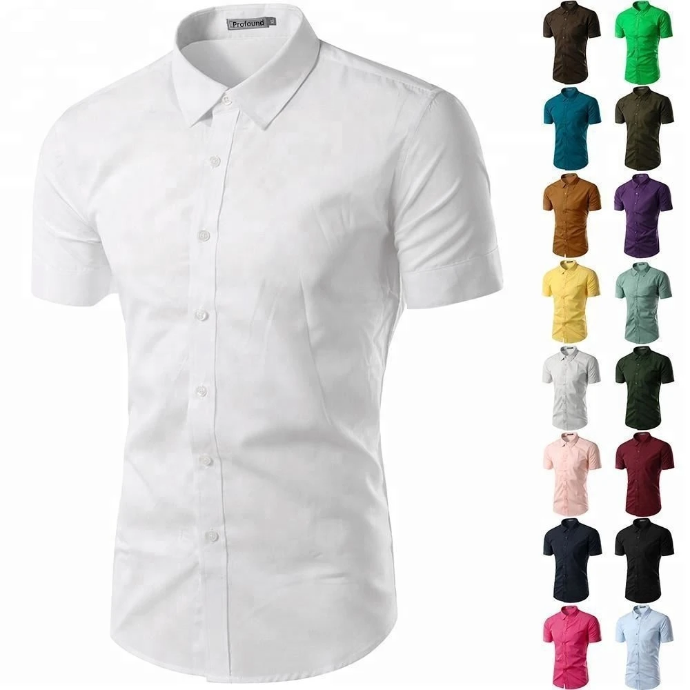 Oem Factory Wholesale Custom New Fashion Formal Latest Design Of Half Sleeve Shirts For Men Buy Half Shirt Half Sleeve Shirts Men Half Shirt For Men Product On Alibaba Com