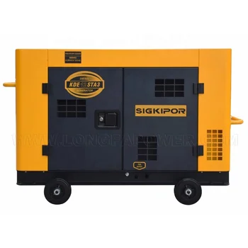 Powered By Kipor Engine Km2v80g Kde12sta Kde12sta3 Diesel Generator 9.5 ...