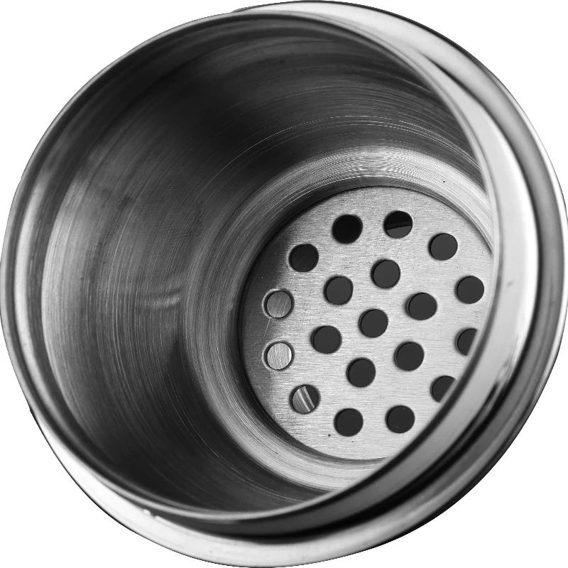 Золотистый коктейльный шейкер 500 мл, стеклянный коктейльный шейкер для бара