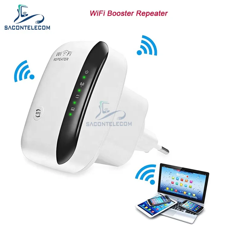 Factory Price 300Mbps WiFi Repeater Extender Long Range Wireless Router with WPS AP Function and Booster