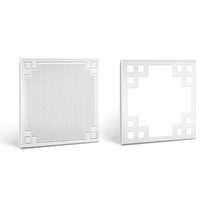 Modern Design Square and Strip False Ceiling Tiles Soundproof Exterior Wall Construction Material for Balcony From China