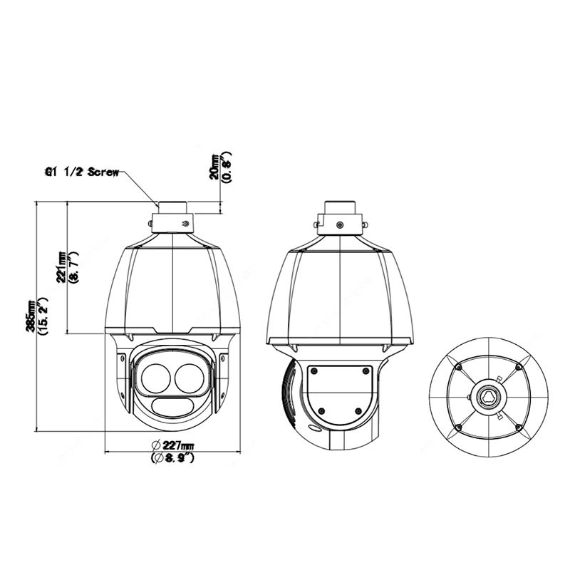 2022 Uniview UNV Night Vision Laser IR 500M CCTV High Speed Dome 2mp 33x Starlight Zoom Network PTZ Camera IPC6652EL-X33-VF-NB