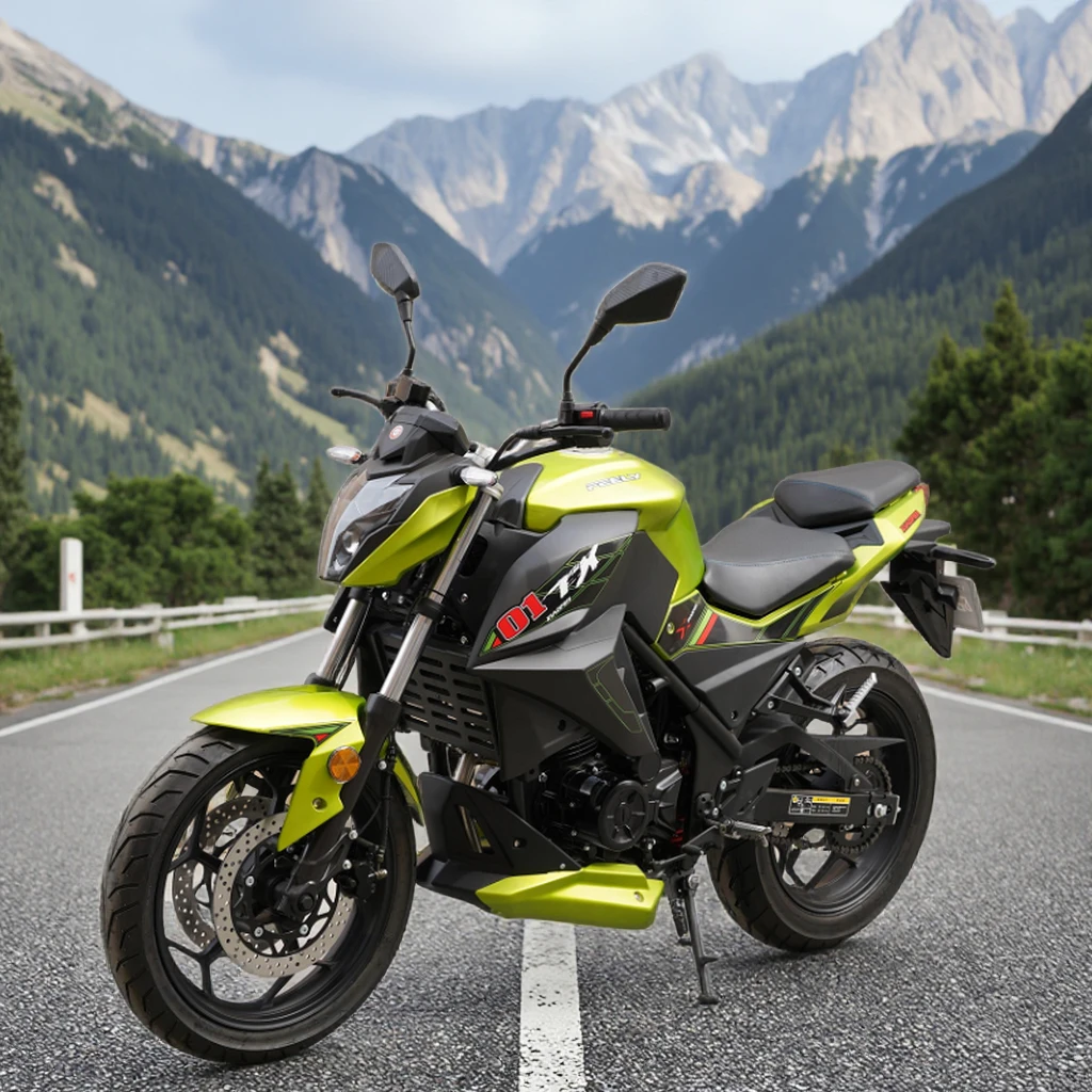 Popular 200CC Gasoline Sport Racing Motorcycle 4 Stroke Engine Disc Brake Directly Chinese Factory