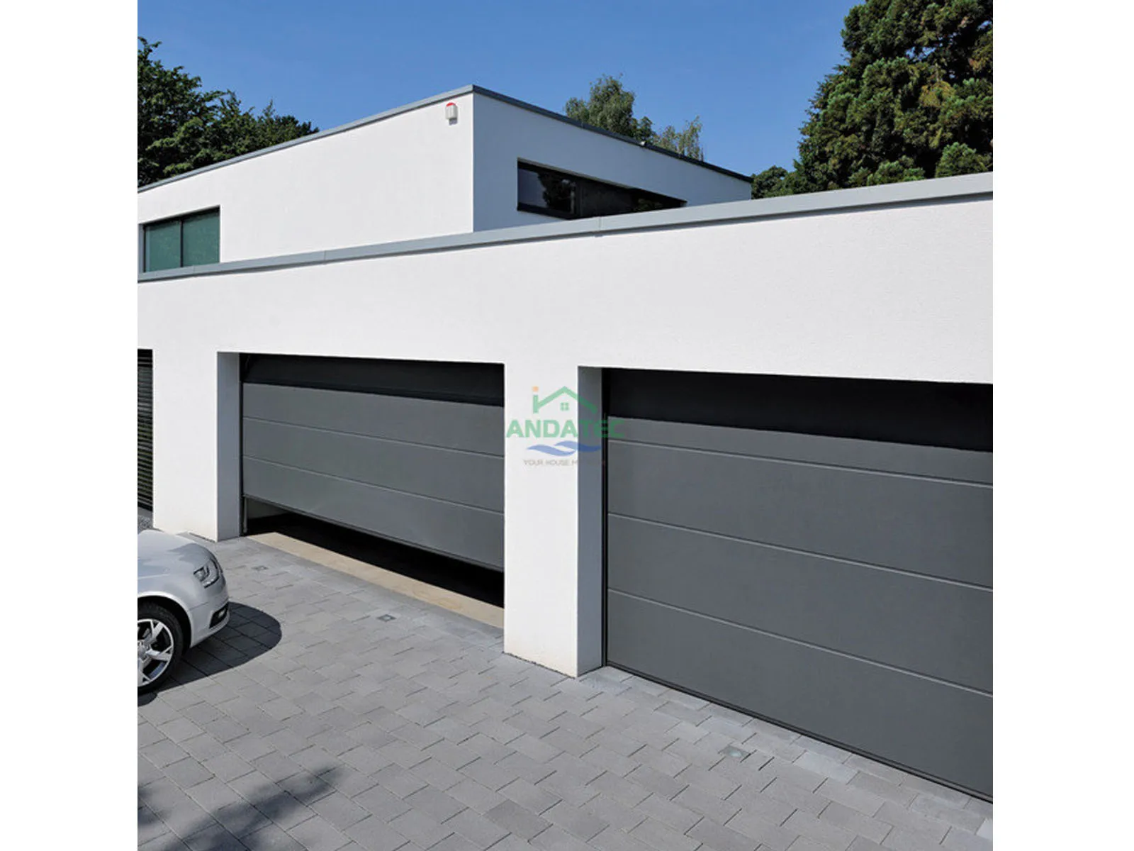 Image showcasing 10 X 10 Motorized Garage Door with Customized Luxury Designs ...
