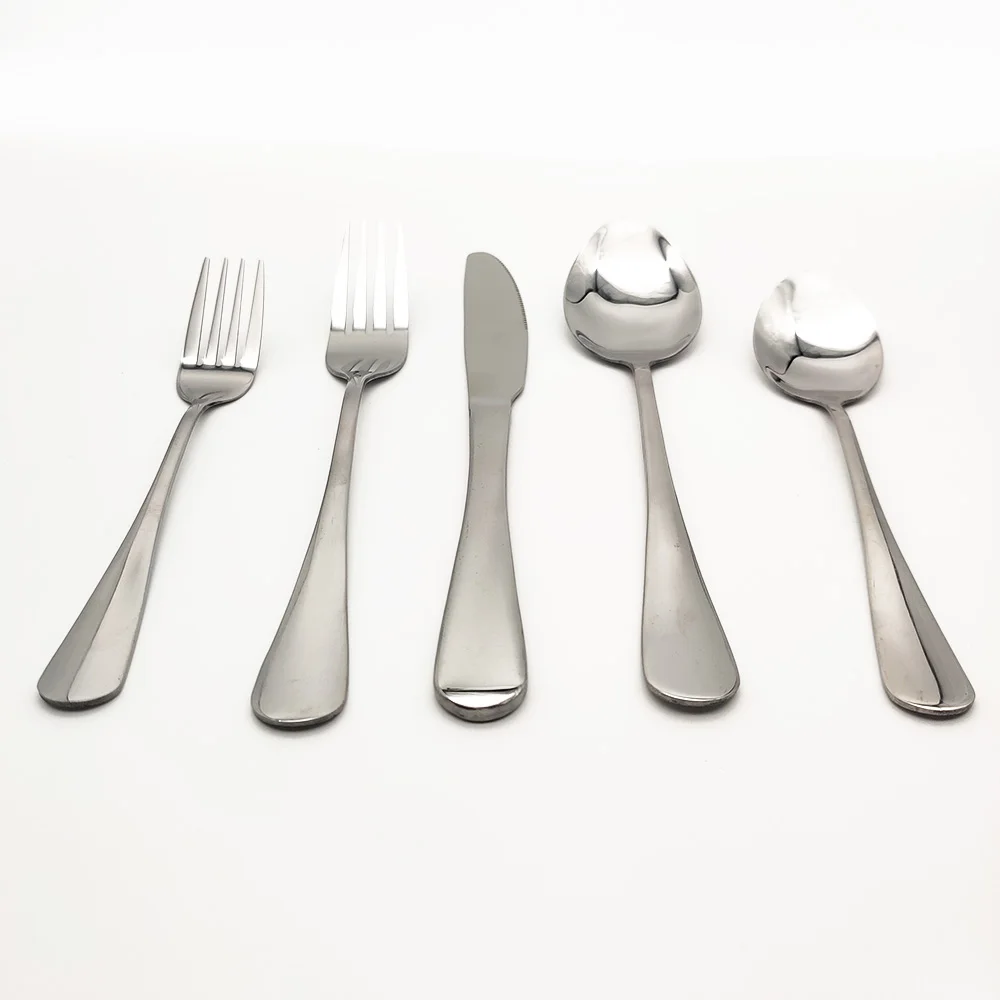 Free Combination Spoon Knife Fork Stainless Steel Dinnerware Tableware Cutlery Set Flatware Sets