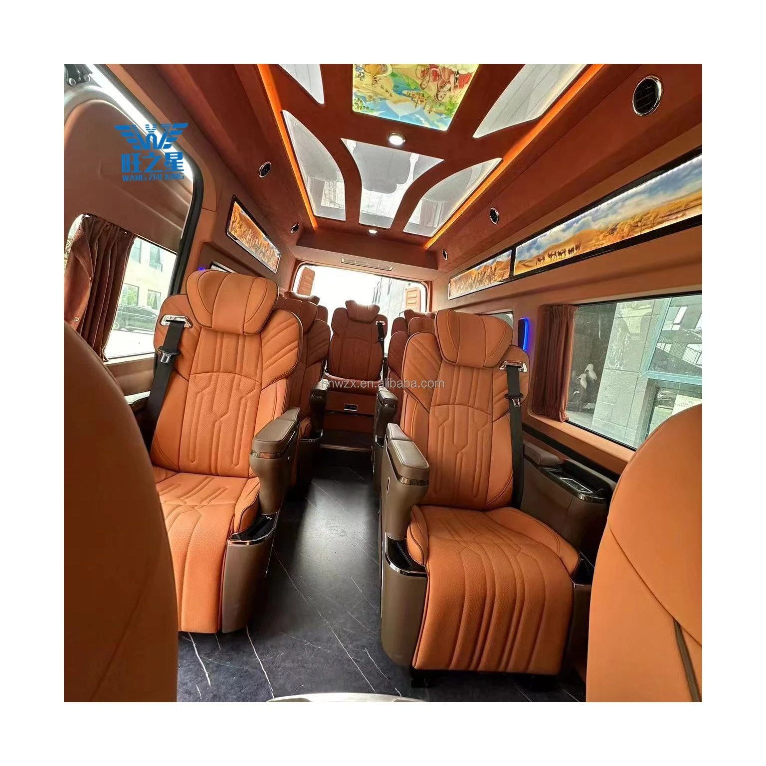 Car Switch Ventilation commuter Hiace Back Swivel Convert Electric Alphard Toyota Vito Modify Sprinter Captain Seat for Van