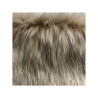 Fur Best Quality Long Pile Fox Hair Dyed Tip Faux Fur Plush Fabric For Coat Or Home Textile