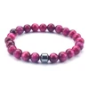 Bracciale occhio di tigre 16-cb0237-rosa