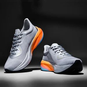 Cheap Wholesale Mesh Gray Men's Casual Shoes Walking Style Shoes for Me Sports Running Shoes