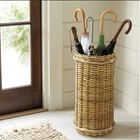 Wicker Holder Wicker Jialan Wholesale Eco-friendly Woven Wicker Storage Basket Umbrella Holder Stand