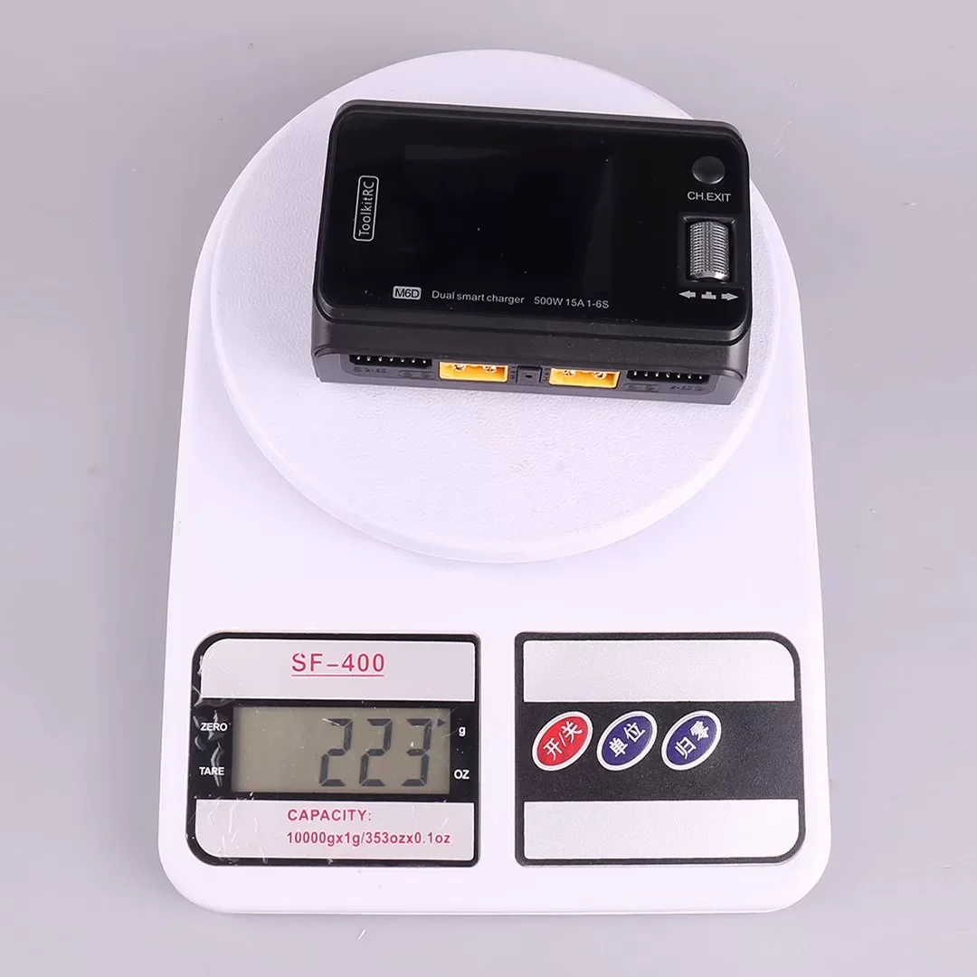 Special Edition Red Charger for Holiday M6D Dual-Channel Model Balancing Charger V3 Lithium Battery 500W 25A 1 - 6S 13