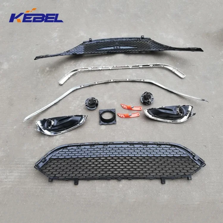Auto Bumper Assembly Auto Bodykit Car Front Bumper Kit for Chrysler Pacifica 2017 2018 2019 2020