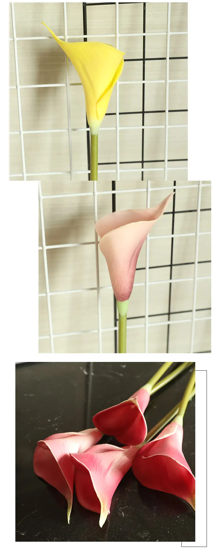 Mw01512 Calla Lily Artificial Real Touch Artificial Calla Lily Stems Calla Lily Bulbs Buy