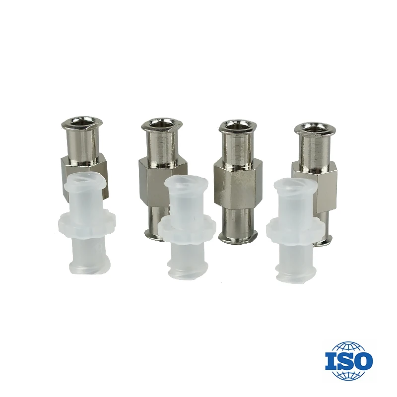 Glue Dispensing Syringe Docking And Packaging Head Metal/plastic