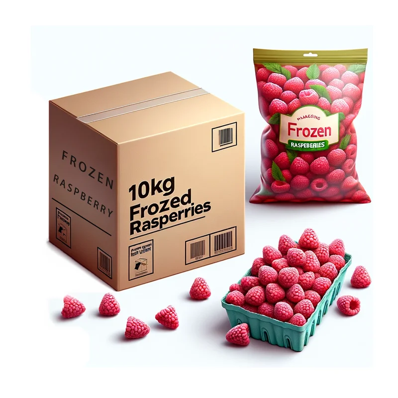 High Quality New Crop IQF Frozen Raspberries Water Preserved Raspberry Fruit for Wholesale and Retail in Bulk manufacture
