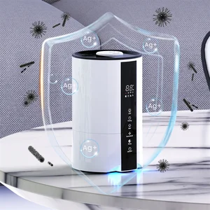 Contemporary Large Capacity Ultrasonic Personal Colorful Light 5V Air Humidifier Plastic Humidifier for Office Hospital
