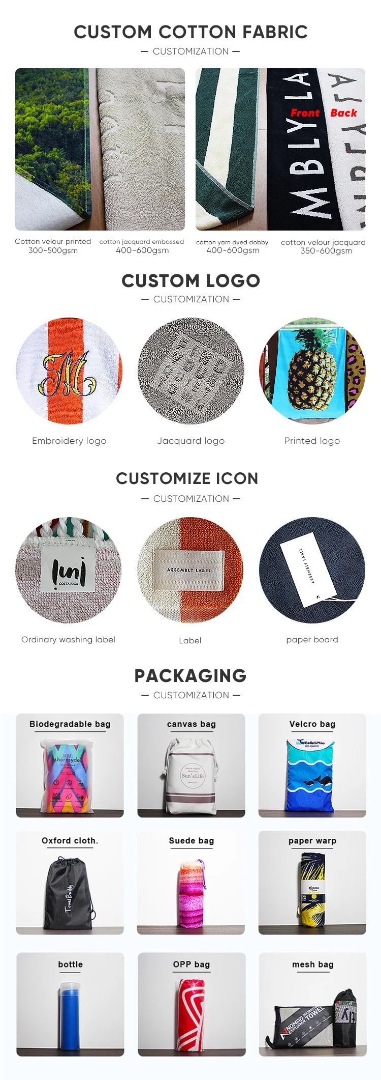 100cotton Luxury Hotel Plain Towel Customized Beach Towels Buy