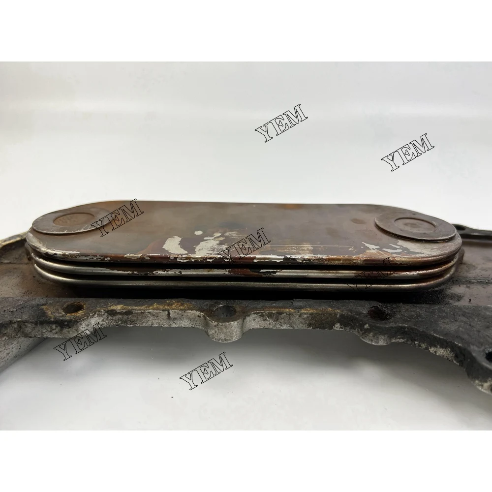 Oil Cooler + Cover for Mitsubishi S4S Engine Part Advantage Supply 5