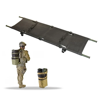 Factory directly supply emergency Military Folding Stretcher to transfer the wounded