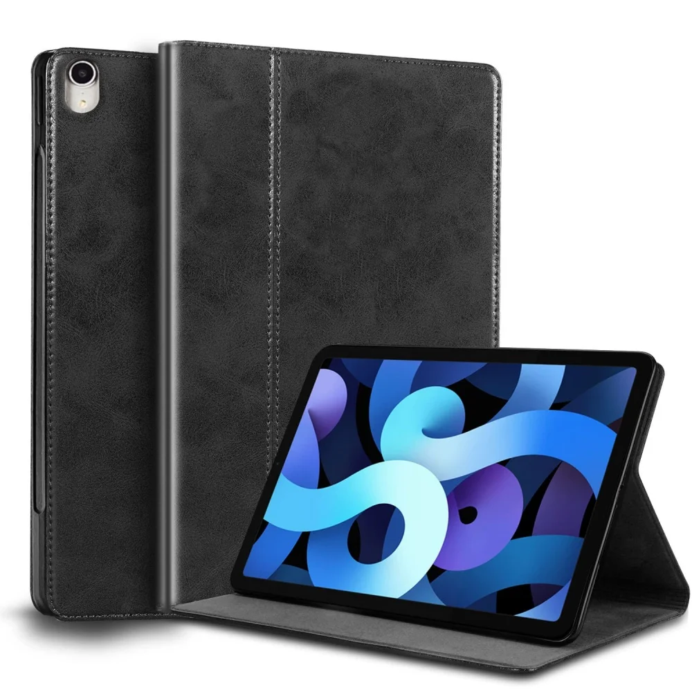 Leather Case For Ipad Air 5th/4th Gen 10.9-Inch Protective Shell For 2022/2020 Auto Wake/Sleep Laudtec