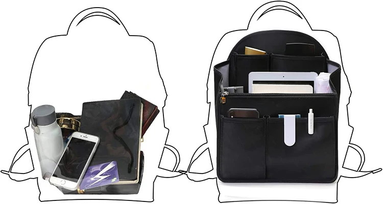 backpack divider insert