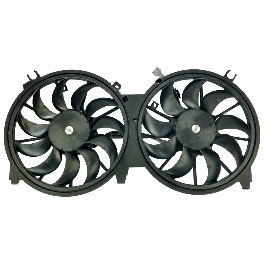 DYNS-2-025 Radiator Condenser Cooling Fan Assembly for Nissan
