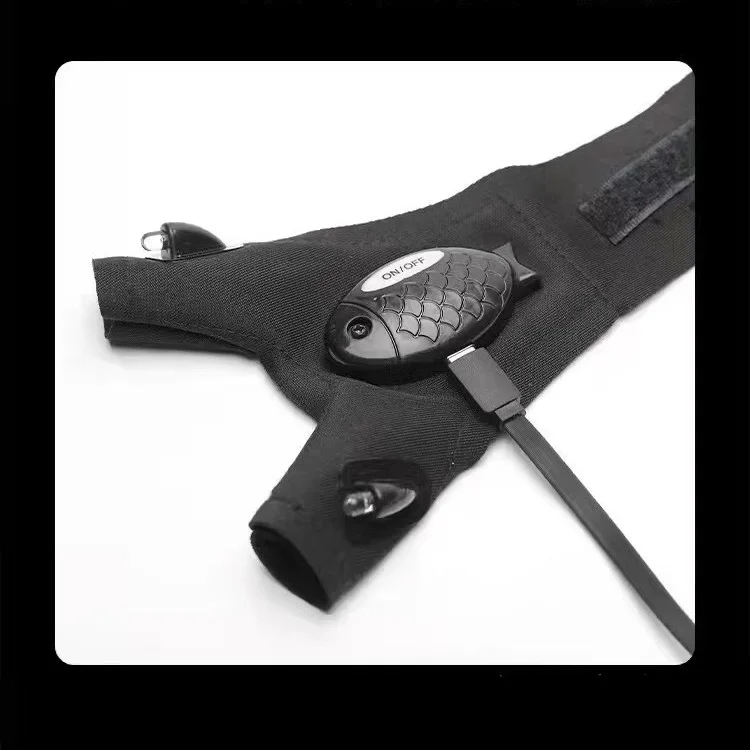 Hot Selling Fingerless Glove Led Flashlight Waterproof Torch Outdoor