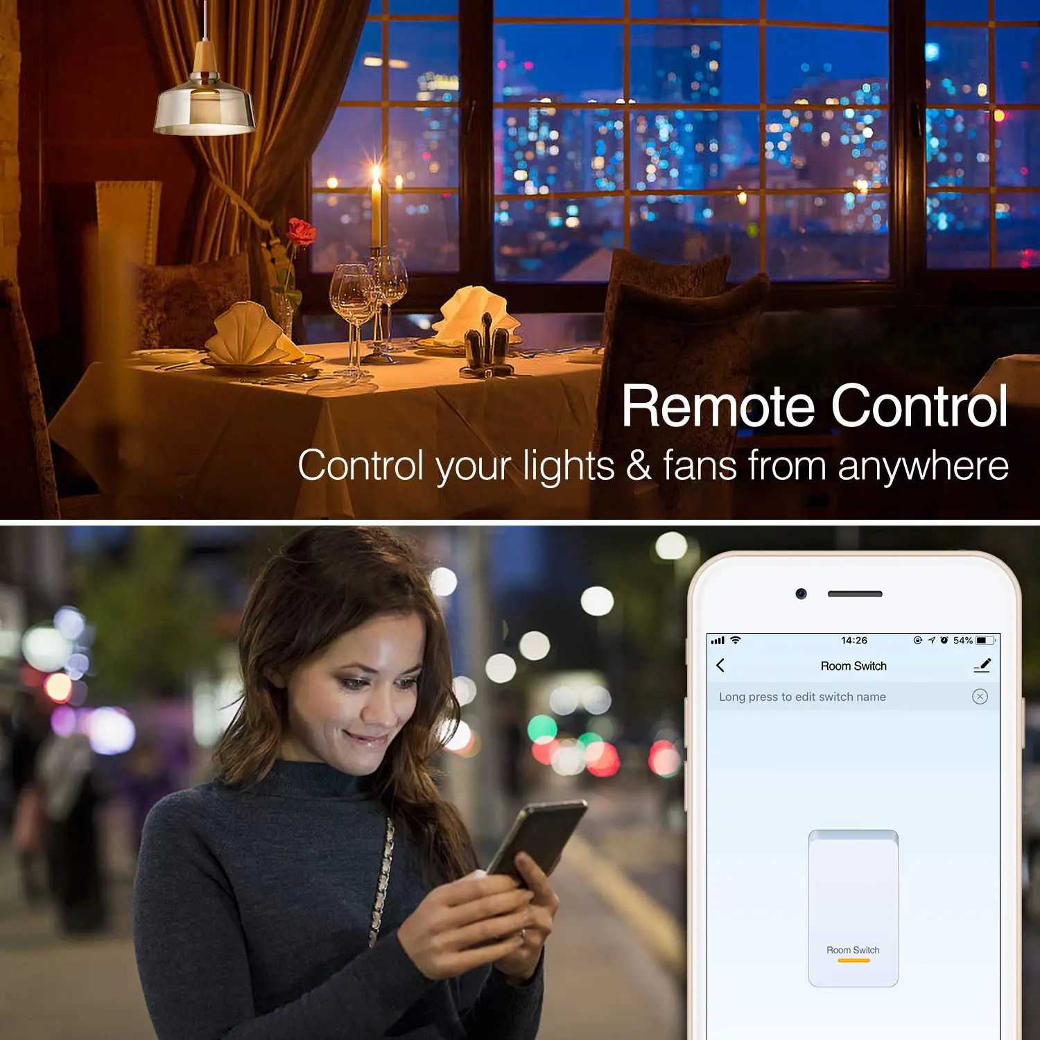 Amazon Echo 2 Gang Power Touch Голосовое управление Wifi переключатель Alexa для Google Home Smart Home