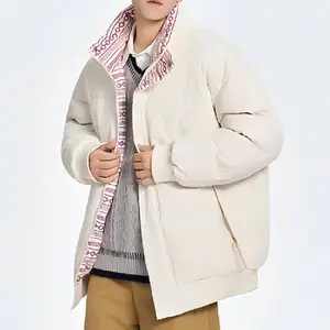 High-quality Outdoor Winter Windproof Work Uniform Waterproof Custom logo  Men's Down Jacket