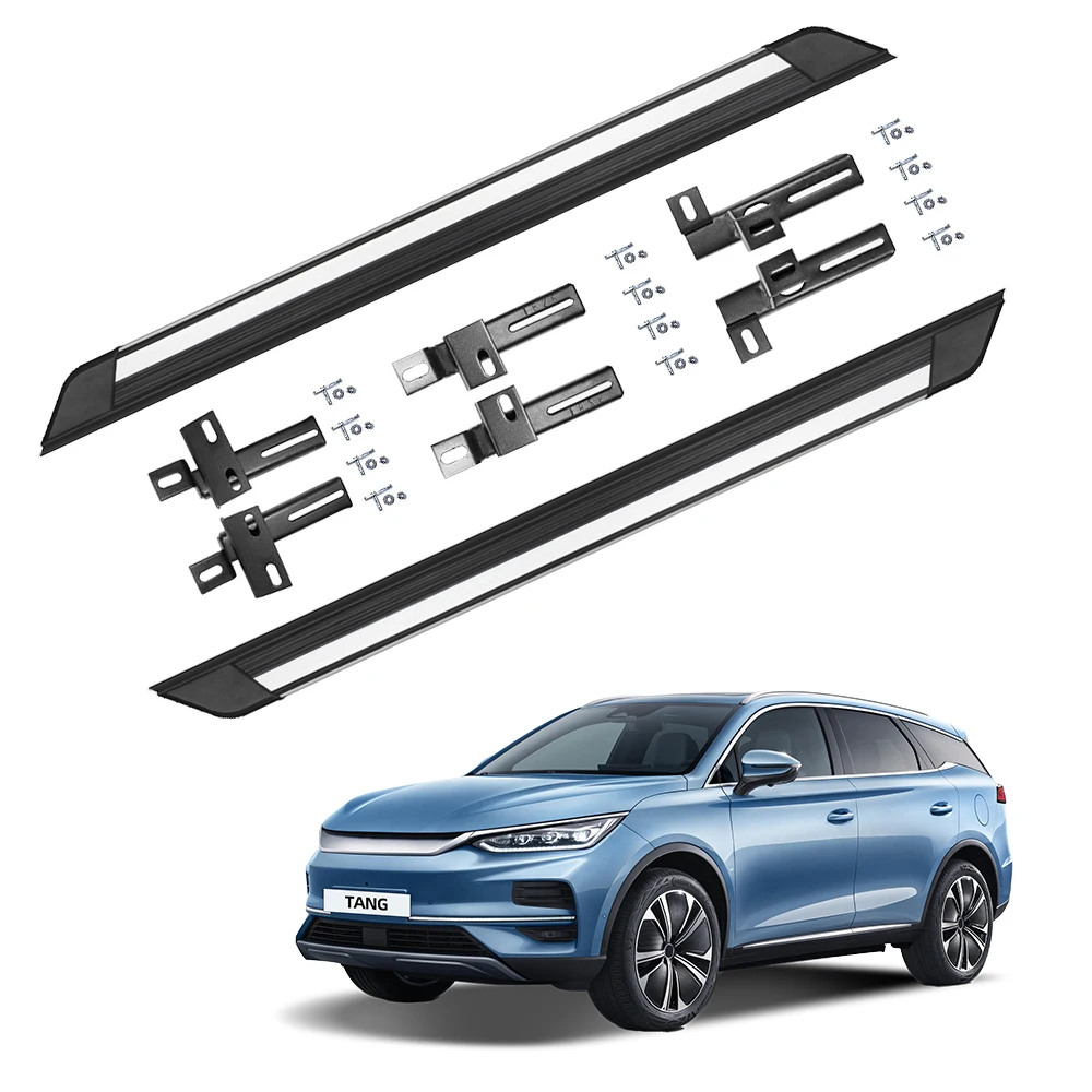 Step Bar Running Boards Step Board Foot Pedal SUV Car Threshold Nerf Bar for BYD Tang EV 2024