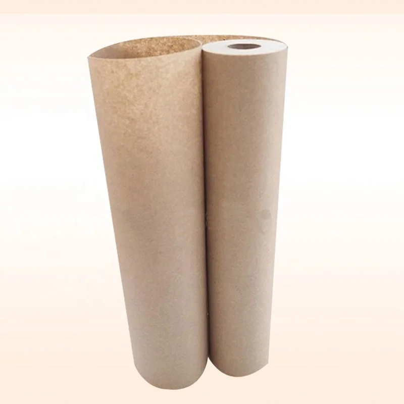 WAXED Brown Kraft Paper Roll 60 GSM 600-900 mm wide / Plz choose length