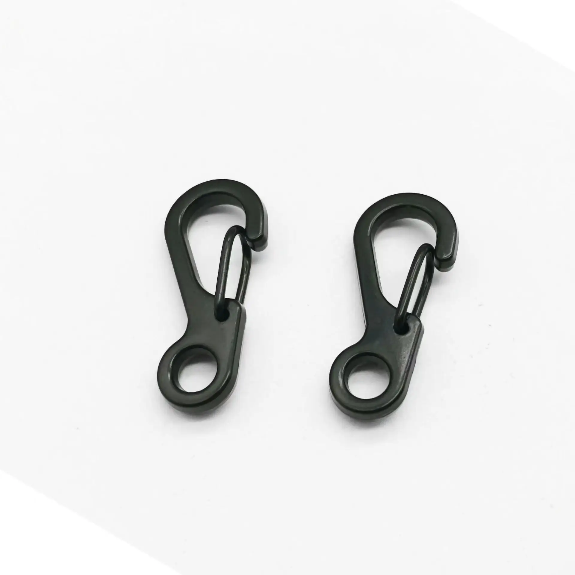 Mini Carabiner Spring Backpack Clasps Climbing Carabiners Equipment Survival Paracord Snap Hook Keychain Buckle Clip