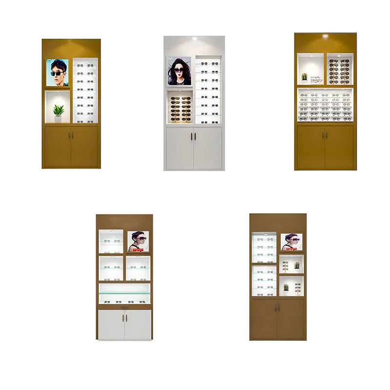 Kainice Sunglass Mobile Display Kiosk Floor Standing Display Counter