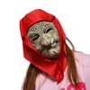 Maschera da nonna fumante