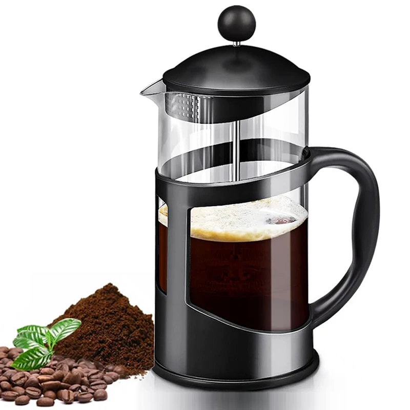 French Press Coffeetea Maker Camping Mini Coffeetea Press Of 304 Stainless Steel Filter And