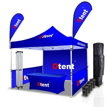 Wholesale 10x Feet High Quality custom canopy x Outdoor Waterproof Commercial Pop Up Canopy Tents Trade Show Tent