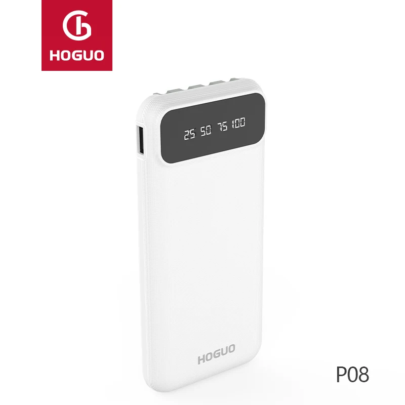 Ultimate 15,000mAh Portable Power Bank with Wall Plug, Digital Display &  Built-In Cables