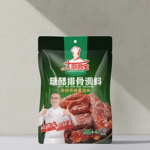 High Quality Delicious Healthy Chinese Restaurants Sauces Sweet and Sour Ribs Seasoning  for Cooking Sweet and Sour Spare Ribs