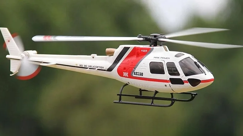 Wltoys Xk As350 K123 6 Channel 3d6g Gyro Flybarless Aircraft Toy Triple ...