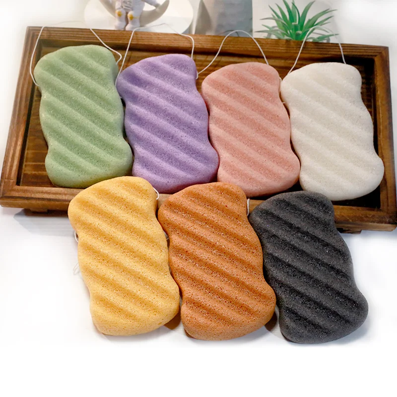 Hot Selling New Shape Sponge Konjac Face Facial Jelly