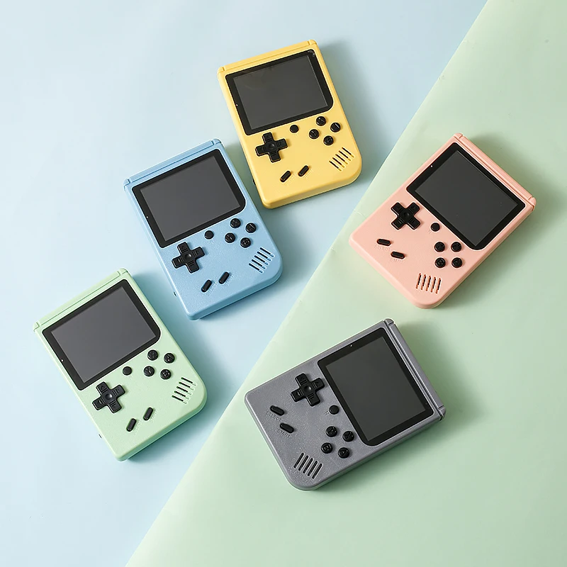 800 In 1 Games Handheld Portable Retro Video Console Game Players Boy 8 Bit  3.0 Inch Color Lcd Screen Gameboy 