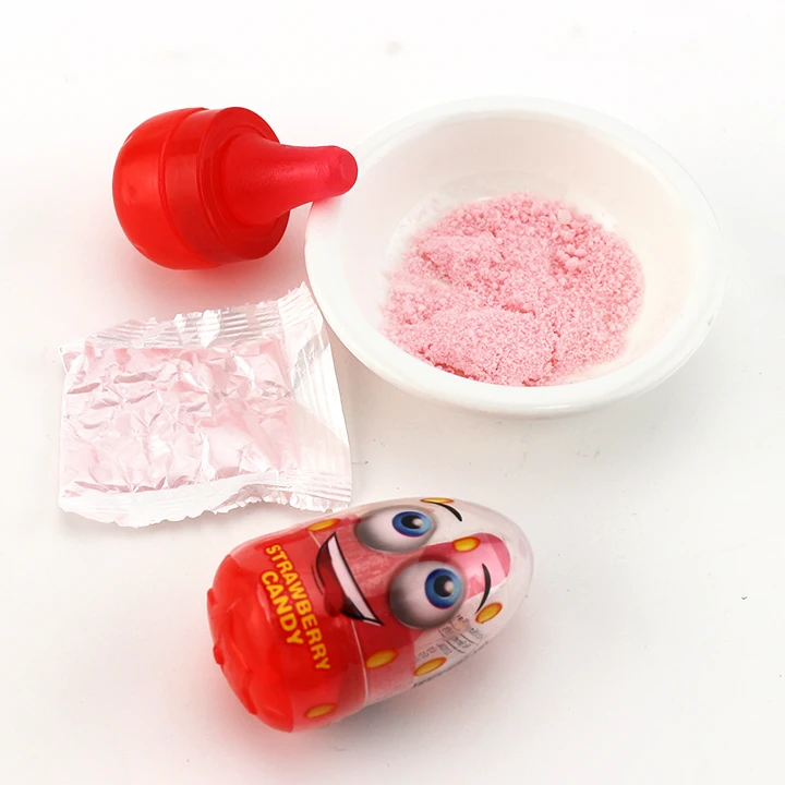 strawberry nipple lollipop
