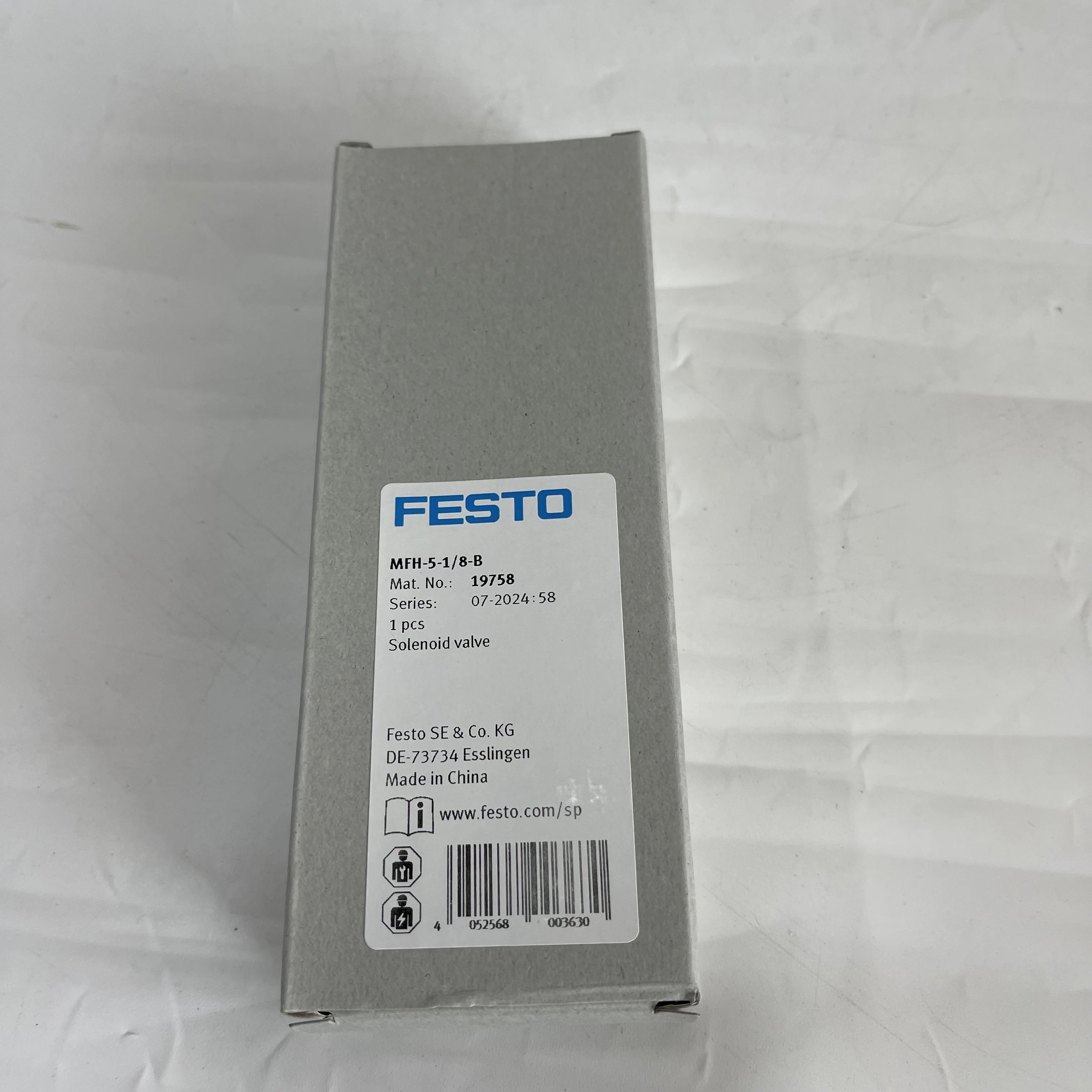 FESTO Solenoid Valve MFH-5-1/8-B