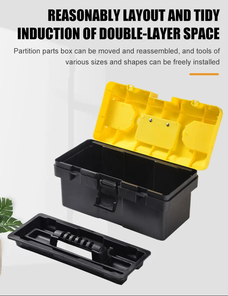 Heavy Duty Plastic Tool Box With Tool Storage Box Storage Tools - Buy ...