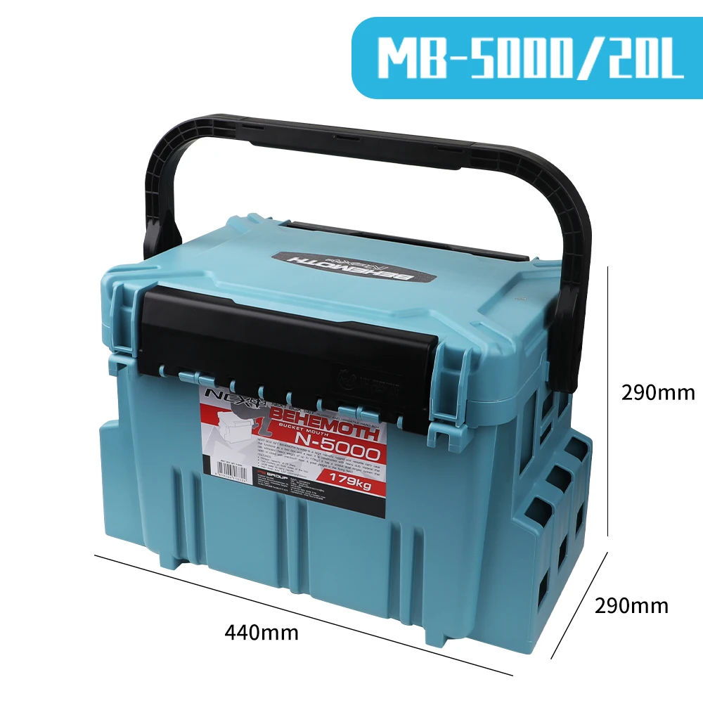 Plastic Fishing Tackle Lure Box - 20L Outdoor Sports Case Plastic Fishing Tackle Lure Box - 20L Outdoor Sports Case