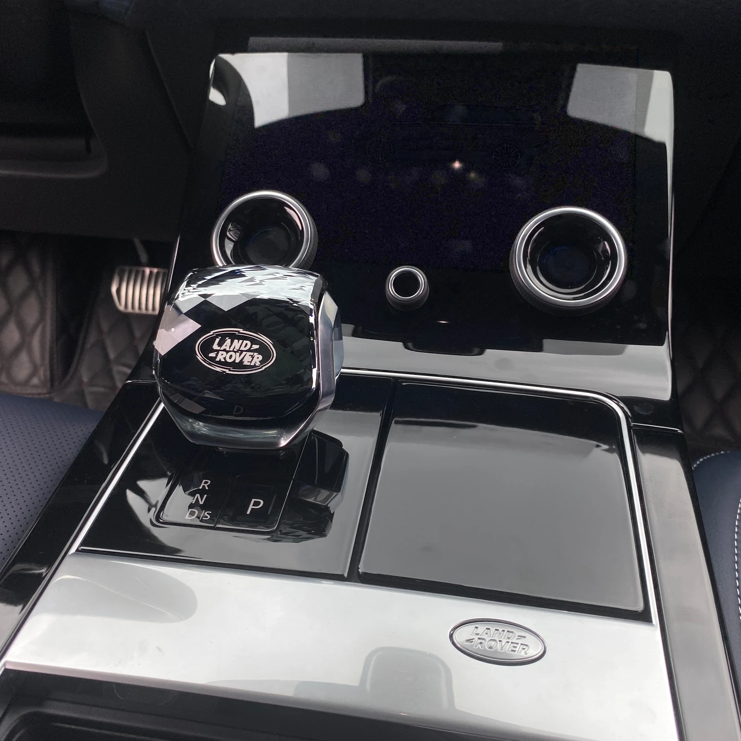 crystal car gear knob shifter lever
