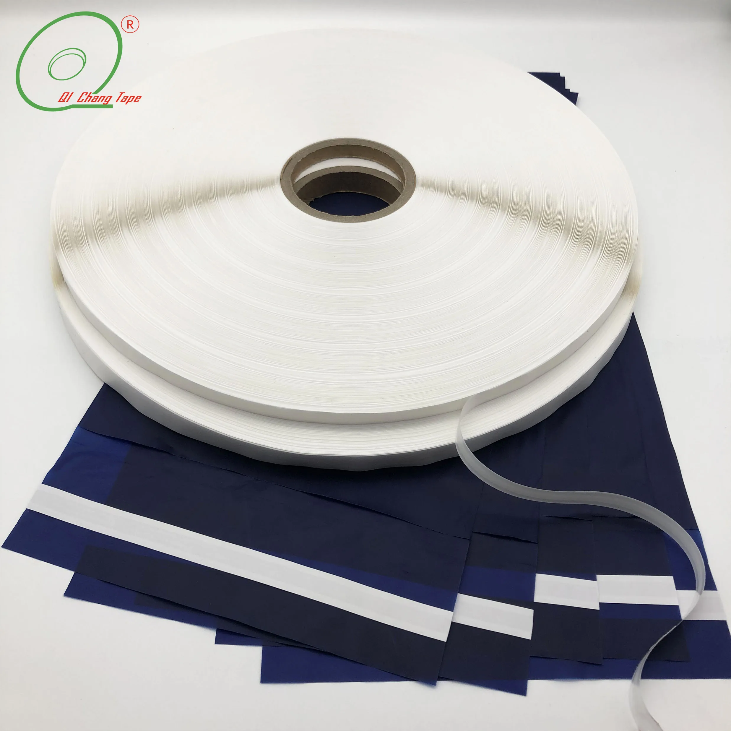 8mm Glue 15mm Film Width Destructive Courier Bag Permanent Sealing Tape with Super Adhesion Performance supplier
