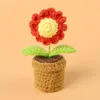 Naranja Daisy + Mini bol para lana pequeño